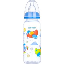 Nacario Bebedor 24302 Desenli Pp Biberon, 250 Ml, Mavi