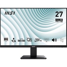 Nacario Msı Pro MP273A 27" 1920X1080 IPS 100Hz 1ms Anti-Glare Full Hd Monitör