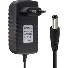 Nacario 18 Volt - 1 Amper 5.5 * 2.5 Uçlu Yerli Üretim Priz Tipi Adaptör