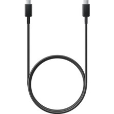 Nacario Samsung USB Type-C - USB Type-C Kablo 100 W (EP-DN975), Siyah