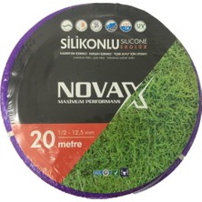 Nacario Katar Novax Ekolüks Silikon Pvc Bahçe Hortumu 1/2 20MT