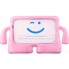 Nacario Constraın - Galaxy Tab A9 Plus ile Uyumlu Effx Ibuy Standlı Tablet Kılıf-Pembe