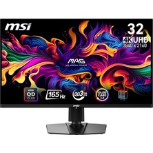 Nacario Msı 31.5" Mag 321UP Qd-Oled Gaming Monitör, Uhd, 16:9, Flat, Qd-Oled, 165Hz, 0.03MS Gtg Freesync Premium Pro