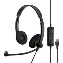 Nacario Impact Sc 60 USB ml – Profesyonel Kablolu Kulaklık, Birleşik Iletişim Için, Gürültü Azaltıcı Mikrofon, Epos Voice, USB Bağlantısı, Rahat Tasarım, Ofis Kullanımı Için Ideal