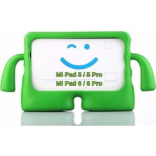 Nacario Xiaomi Mi Pad 6/6 Pro / 5/5 Pro Redmi Pad Se 11INÇ ile Uyumlu Kılıf Çocuklara Özel Silikon Case Yeşil