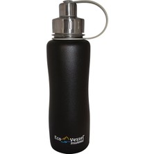Nacario Eco Vessel Vidalı Kapaklı Yalıtımlı Termos, 0.50 Lt, Siyah