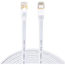 Nacario 4256 Cat7 Ethernet RJ45 Modem Internet Kablosu 1 Metre 10GBPS 600MHZ