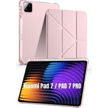 Nacario Constraın - Xiaomi Pad 7 / Pad 7 Pro ile Uyumlu Kılıf Kalem Bölmeli Standlı Uyku Modlu Akıllı Kapak - Çok Renkli 2