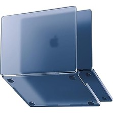 Nacario Minesk MacBook Air 15,3 ile Uyumlu M5 (A3448) M4 (A3241) M3 (A3114) M2 (A2941) Polikarbonat Sert Koruyucu Çizilme ve Darbe Önleyici Kılıf (Mat-Mavi, 15 Inç 2023-2026)