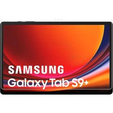 Nacario Samsung Galaxy Tab S9 Plus X810 ile Uyumlu Tablet Nano Ekran Koruyucu Renksiz