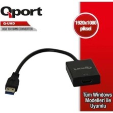 Nacario Qport Q UHD USB 3.0 To HDMI Çevirici