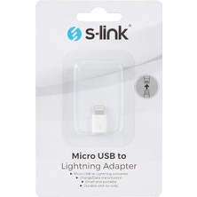 Nacario S-Link SL-TA10 Microusb 5pin F To Lightning M Çevirici
