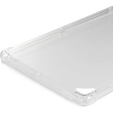 Nacario Constraın - iPad ile Uyumlu 9.7 2017 (5.nesil) Kılıf Sbt Tablet Nitro Anti Shock Silikon Kapak - Renksiz
