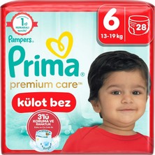 Nacario Prima Külot Bebek Bezi Premium Care 6 Numara 28 Adet