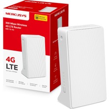 Nacario Mercusys MB110-4G 4g Lte Router Hız 150 Mbps'ye Kadar, Wifi 300 Mbps 2,4 Ghz'e Kadar, Çok Operatörlü Nano Sım Kartlar, 2 Lan/wan Bağlantı Noktası, 32 Cihaza Kadar Yönlendirici Modu, Ev/kamp Için Ideal