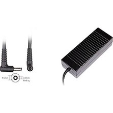 Nacario Şarj Aleti Adaptör Asus UX501JX 19V 6.32A 4.5x3.0 mm Iğne Uçlu Ile Uyumlu