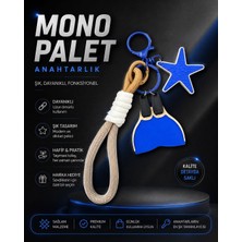 Dinç Spor 3D Tasarımlı Mono Palet Temalı Anahtarlık