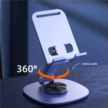Acl Atd-02 Metalik 360° Ayarlanabilir Telefon & Tablet Tutucu Stand