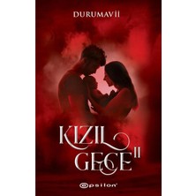 TeknoKapsül Epsilon Yayınevi Kızıl Gece Iı Durumavii + Okuma Sticker'ları