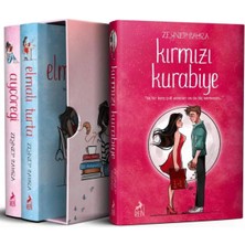 TeknoKapsül Ren Kitap Ayçöreği Elmalı Turta Kırmızı Kurabiye (Set) / / Zeynep Sahra