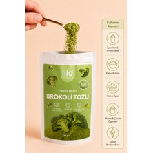 Lilo Natural Freeze Dried Brokoli Tozu 50 G - %100 Brokoli - Dondurularak Kurutulmuş Sebze Tozu