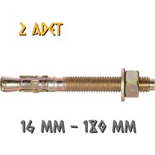 Made Klipsli Çelik Dübel 16X180 mm - 2 Adet