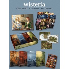 TeknoKapsül Indigo Kitap Wisteria Serisi Özel Kapak 4 Kitap (Hediyeli Kutu) / Adora Yağmur / / 9786258642827