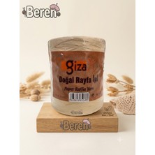 Giza Doğal Rafya / Kağıt Ip / Kağıt Rafya / Çanta ve Şapka Ipi / 200GR / G27