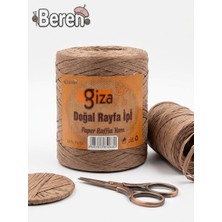 Giza Doğal Rafya / Kağıt Ip / Kağıt Rafya / Çanta ve Şapka Ipi / 200GR / G11