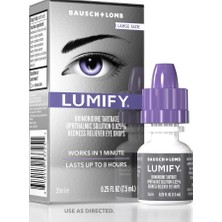 Lumify Eye Drops For Red Eyes Redness Reliever For Brighter Looking Eyes Works In 1 Min & Lasts Up 8 Hours
