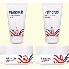 Alvera Collection Painorub Krem 2şerli Kril Yağı Afrika Zencefil Özü Reliefcream Rahatlamaya 50 ml Tüp&kavanoz Set