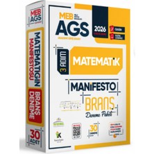 İnformal Yayınları 2026 Meb-Ags Sayısal Yetenek Matematik 3 Adım Manifesto 30 Adet Branş Denemesi Seti