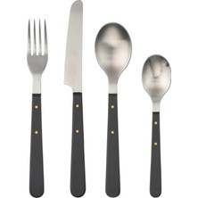 IKEA Doftsköld Siyah 6 Kişilik Çatal Bıçak Takımı