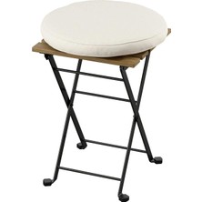 IKEA Tarnö Siyah-Kahverengi Katlanır Tabure