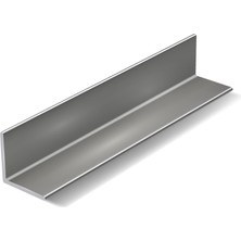 Metal Deposu Alüminyum L Köşebent Paslanmaz L Profil 20X50 mm 2mm Et Kal. 100 cm - 1 Metre Boy