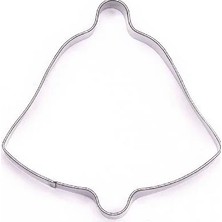 Depposite Çan Metal Kurabiye Kalıbı 8x8 cm