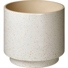 IKEA Sandkörsbar Bej 19 cm Seramik Saksı