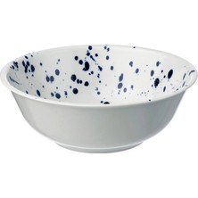 IKEA Sılversıda Desenli-Mavi 28 cm Seramik Servis Kasesi