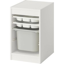IKEA Trofast Beyaz-Gri 34X44X56 cm Saklama Ünitesi