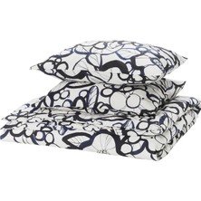 IKEA Harlır Çok Renkli 240X220/50X60 cm Çift Kişilik Nevresim Seti