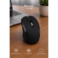 Başkenttekno Mouse Yan Tuşlu Optik Kablosuz Fare TM08