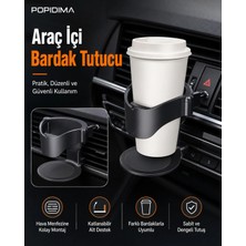 Popidima Oto Araç Içi Bardak Tutucu Çok Fonksiyonlu Içecek Tutacağı/bardaklık Car Cup Holder