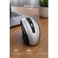 Başkenttekno Mouse Yan Tuşlu Optik Kablosuz Fare TM08