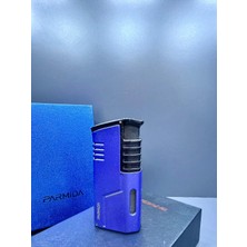Parmida 3 Torch Pürmüz Alevli Puro Delici ve Iğneli Rüzgar Dayanıklı Çakmak