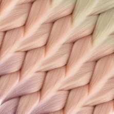 Hsc Bilişim Afrika Örgülük Ombreli Sen 100 Gr. / Platin / Soft Tcu / Soft Lila