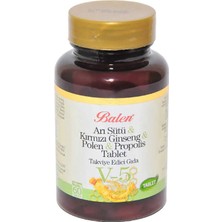 Colezium Arı Sütü &amp; Kırmızı Ginseng &amp; Polen &amp; Propolis 60 Tablet