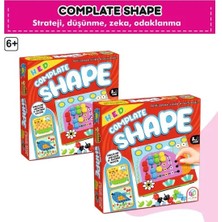 Colezium Complate Shape Renklerle Zekanı Konuşturma Oyunu