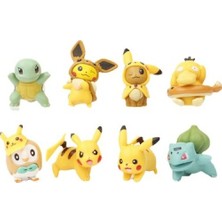 Colezium Pika Pika 8 Adet Mini Figür