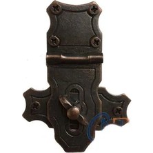 Colezium Dekoratif Anahtarlı Sandık Askısı - 40X55MM, Oksit, 1 Adet