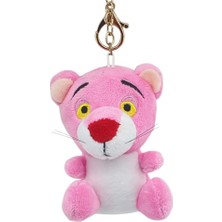 Colezium Peluş Pembe Panter Anahtarlık - 221 - 1 Adet